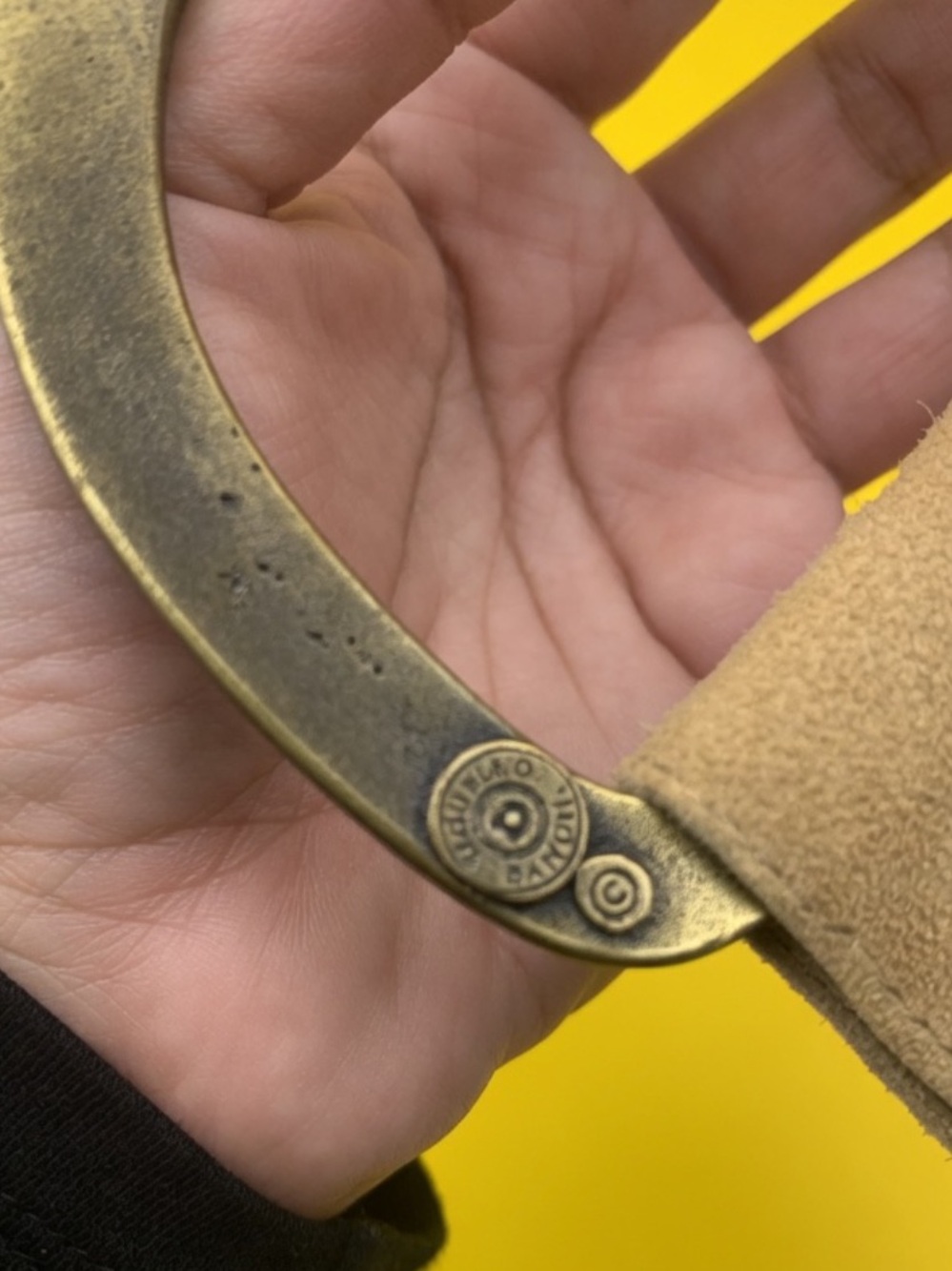 Double D Ranch Hand Beaded leather belt RTL $500 30” - Picture 6 of 11